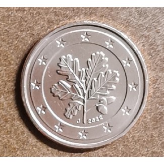 Euromince mince 1 cent Nemecko 2022 \\"J\\" (UNC)