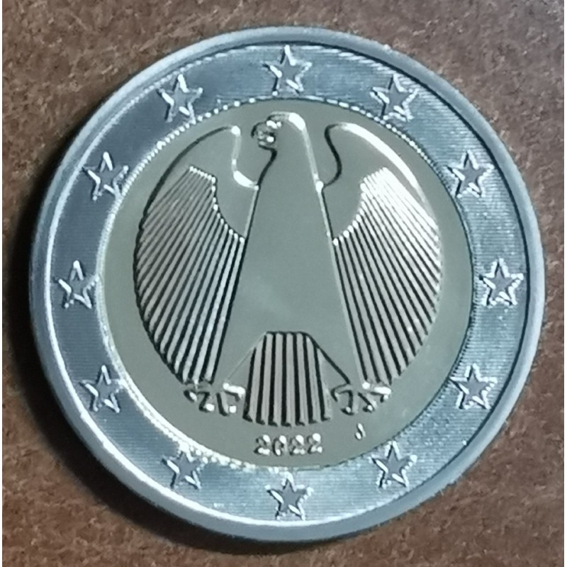 eurocoin eurocoins 2 Euro Germany 2022 \\"J\\" (UNC)