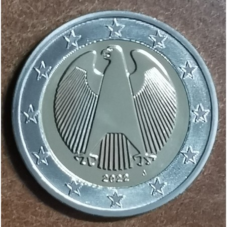Euromince mince 2 Euro Nemecko 2022 \\"J\\" (UNC)