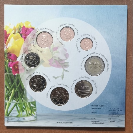 eurocoin eurocoins Finland 2022 set of 8 eurocoins - Congratulation...