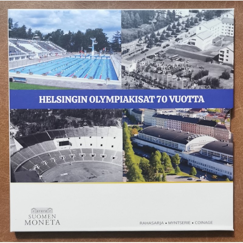 eurocoin eurocoins Finland 2022 set of 8 eurocoins - Helsinki 1952 ...