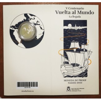Euromince mince 2 Euro Španielsko 2022 - 500. výročie prvej plavby ...