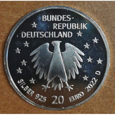 Euromince mince 20 Euro Nemecko 2022 - 50 rokov nemeckého detského ...