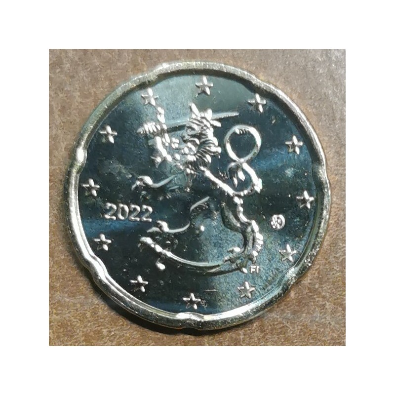 Euromince mince 20 cent Fínsko 2022 (UNC)