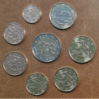 euroerme érme Finnország 2022 - 8 részes forgalmi sor (UNC)