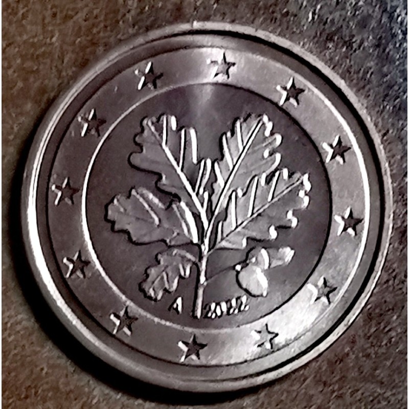 Euromince mince 1 cent Nemecko 2022 \\"A\\" (UNC)