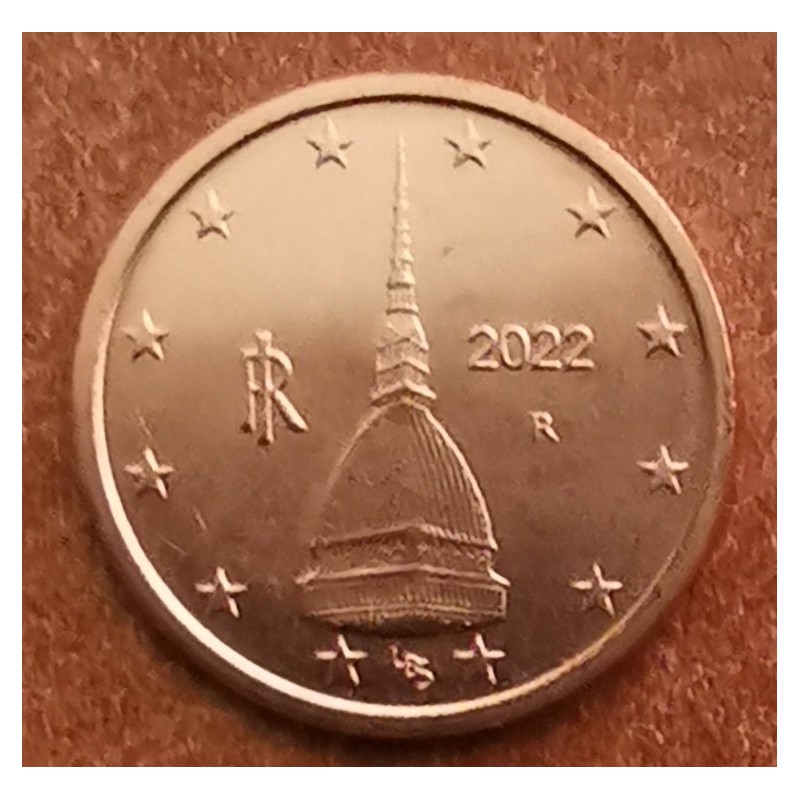 Euromince mince 2 cent Taliansko 2022 (UNC)