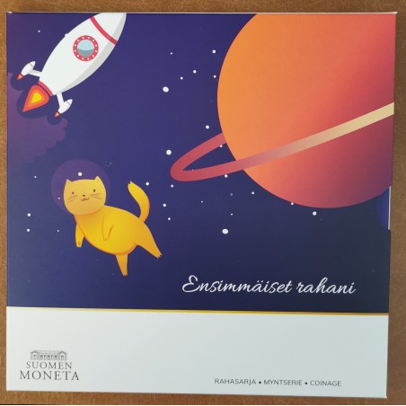 Euromince mince Fínsko 2022 - sada 8 euromincí - Moje prvé mince (BU)