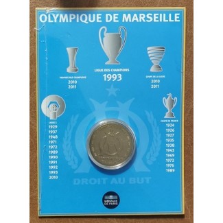 Euromince mince 1,50 Euro Francúzsko 2011 - Olympique de Marseille ...