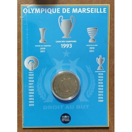 eurocoin eurocoins 1,50 Euro France 2011 - Olympique de Marseille (BU)