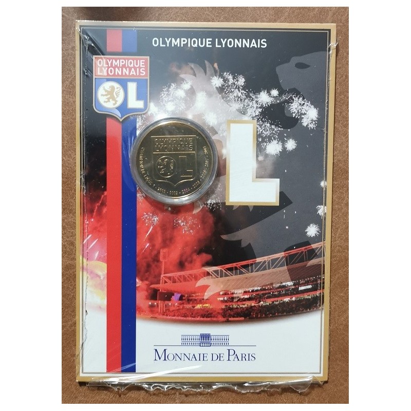 eurocoin eurocoins 1,50 Euro France 2009 - Olympique Lyonnais (BU)