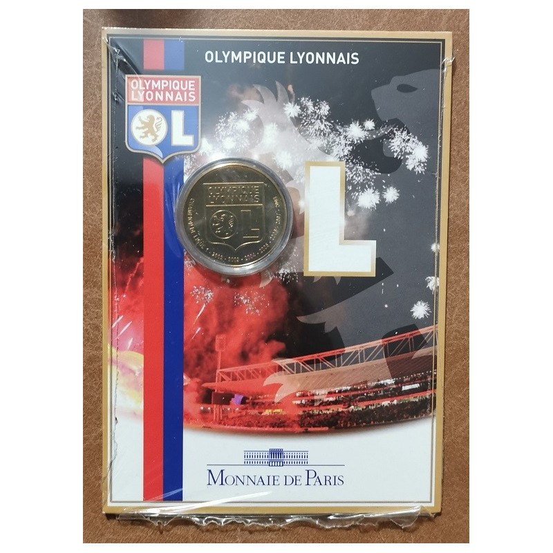 Euromince mince 1,50 Euro Francúzsko 2009 - Olympique Lyonnais (BU)