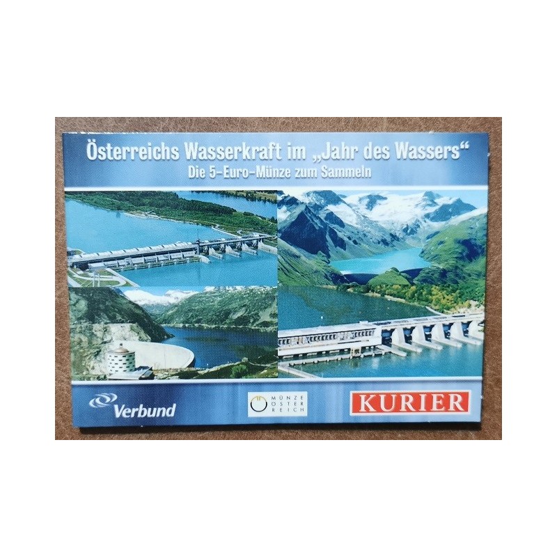 5 Euro Austria 2003 Water power (UNC)