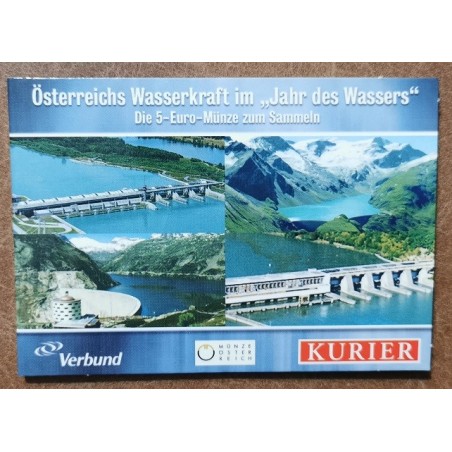 euroerme érme 5 Euro Ausztria 2003 - A víz éve - a víz ereje (UNC)