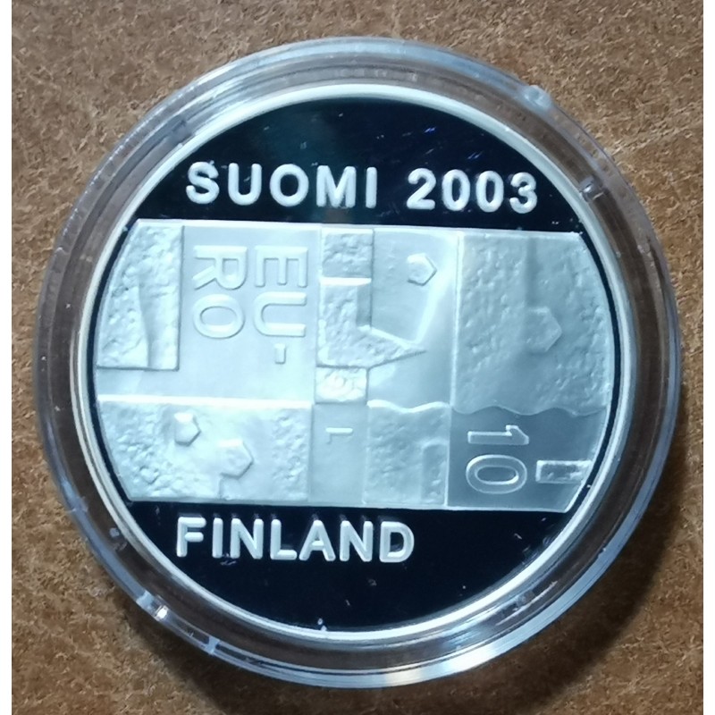 Euromince mince 10 Euro Fínsko 2003 - Anders Chydenius (Proof)