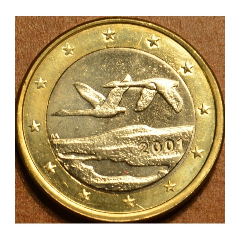 eurocoin eurocoins 1 Euro Finland 2001 (UNC)