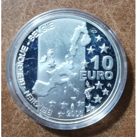 euroerme érme 10 Euro Belgium 2003 - George Simenon (Proof)
