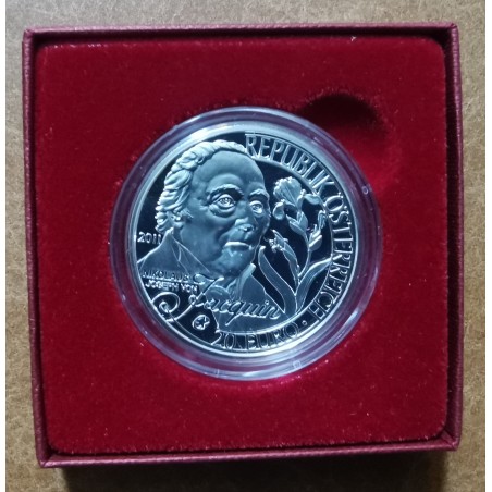 Euromince mince 20 Euro Rakúsko 2011 Nikolaus Joseph von Jacquin (P...