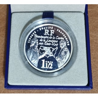 Euromince mince 1,50 Euro Francúzsko 2003 Louisiana Purchase (Proof)