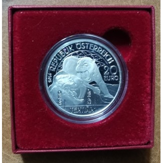 euroerme érme 20 Euro Ausztria 2014 Jurassic - Harmadidőszak - Élet...