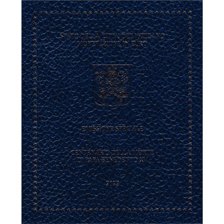 euroerme érme Vatikán 2022 - 9 részes forgalmi sor (BU)