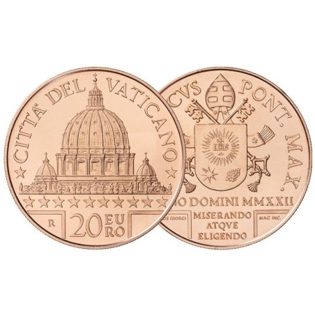 eurocoin eurocoins 20 Euro Vatican 2022 - Art and Faith: Saint Pete...