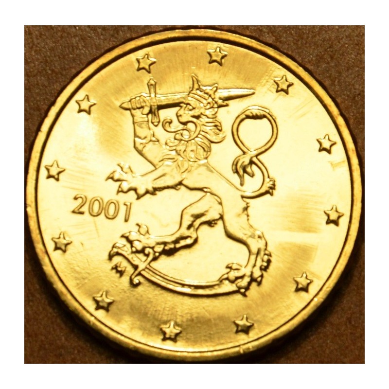 Euromince mince 50 cent Fínsko 2001 (UNC)