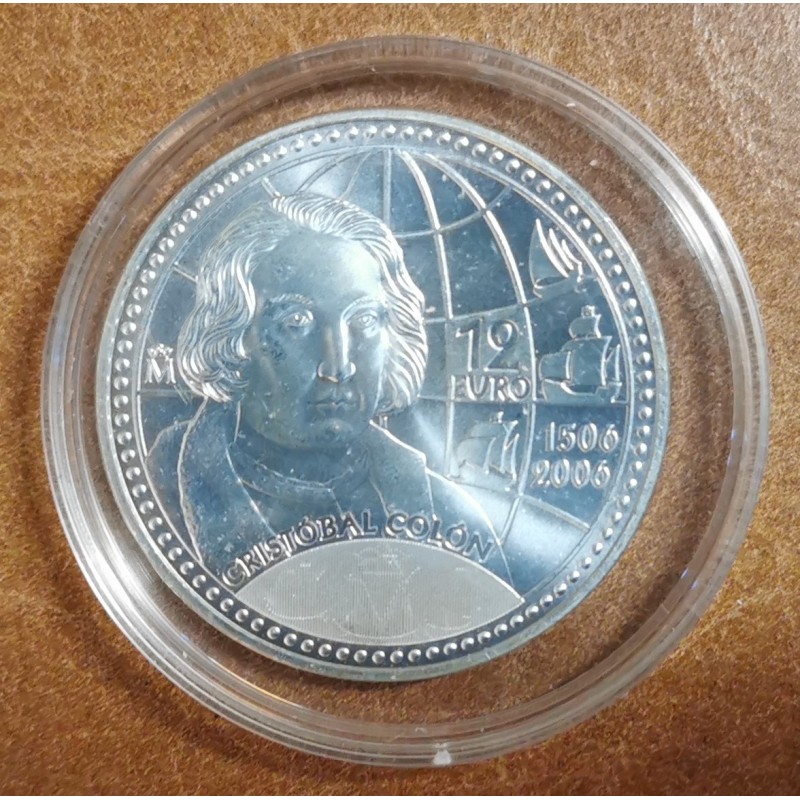 euroerme érme 12 Euro Spanyolország 2006 - Cristobal Colon (BU)