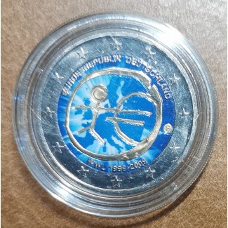 2 Euro Germany 2009 - 10th Anniversary of the Introduction of the Euro (colored UNC)