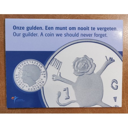 euroerme érme Hollandia 1 gulden 2001 - az utolsó gulden (BU)