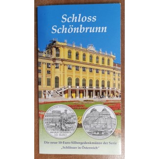 Euromince mince 10 Euro Rakúsko 2003 Schönbrunn (BU)