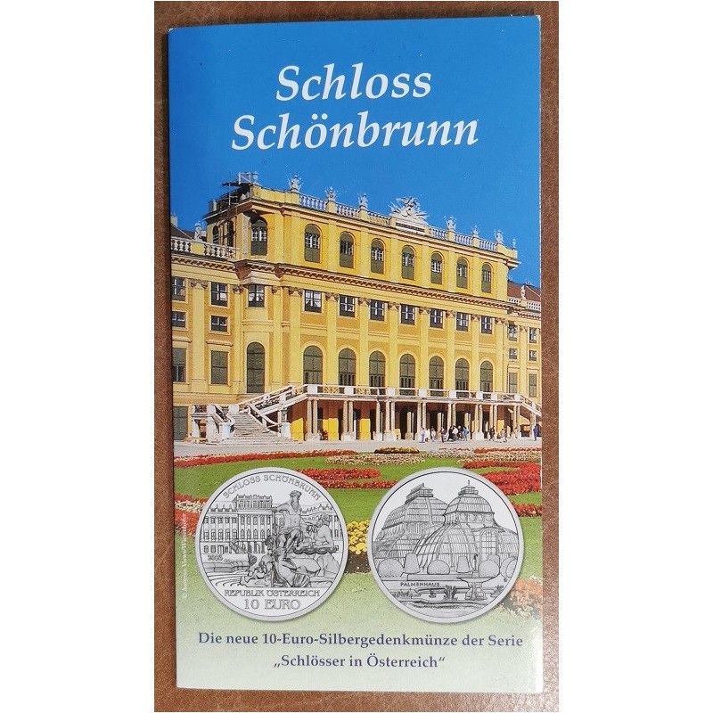 Euromince mince 10 Euro Rakúsko 2003 Schönbrunn (BU)