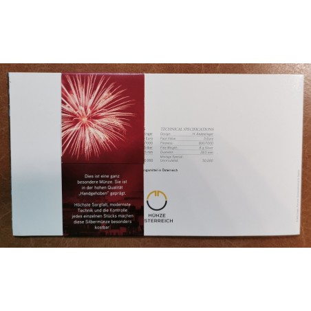 euroerme érme 5 Euro Ausztria 2011 Pummerin (BU)