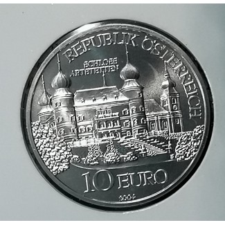 euroerme érme 10 Euro Ausztria 2004 Artstetten (BU)