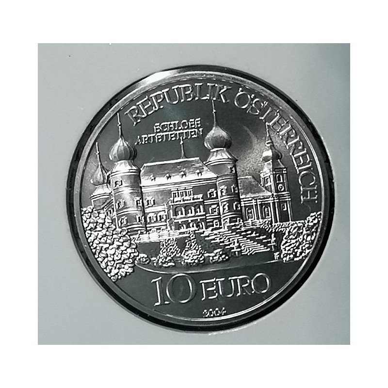 euroerme érme 10 Euro Ausztria 2004 Artstetten (BU)