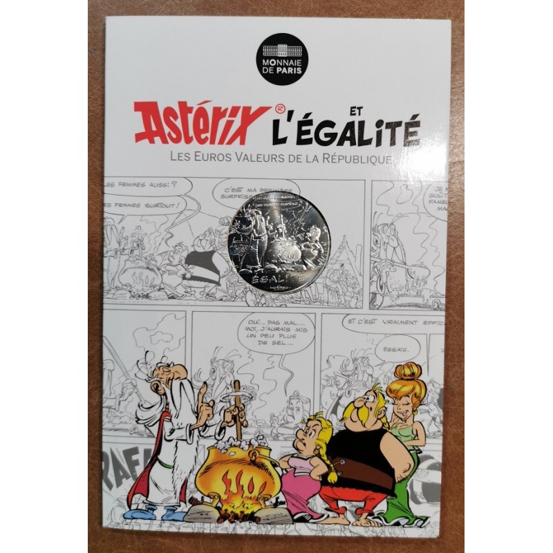 euroerme érme 10 Euro Franciaország 2015 Asterix (UNC)