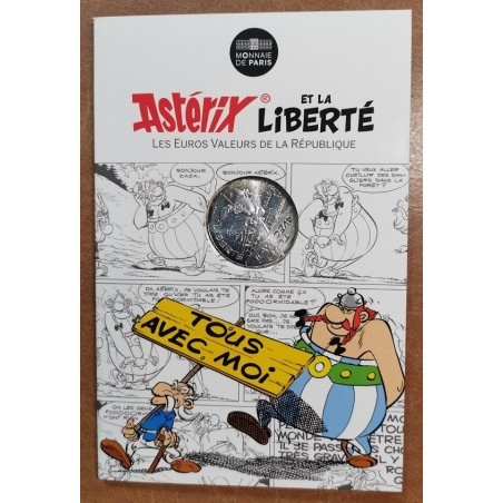 euroerme érme 10 Euro Franciaország 2015 Asterix (UNC)