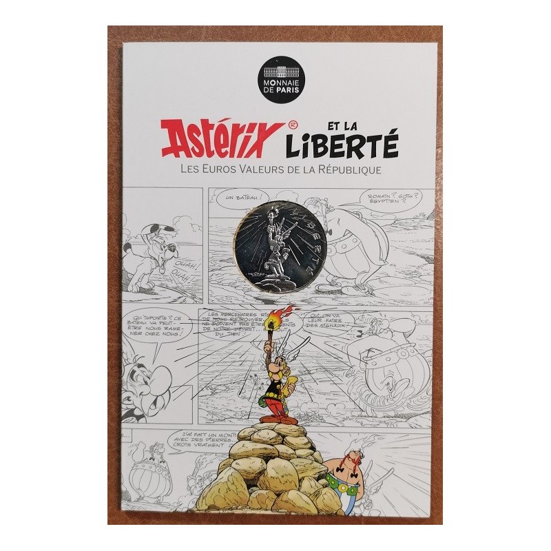 euroerme érme 10 Euro Franciaország 2015 Asterix (UNC)