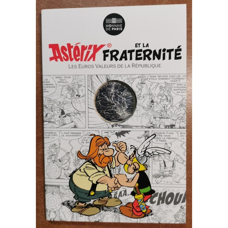 Euromince mince 10 Euro Francúzsko 2015 Asterix (UNC)