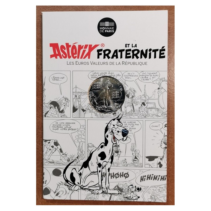 euroerme érme 10 Euro Franciaország 2015 Asterix (UNC)