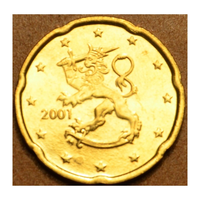 euroerme érme 20 cent Finnország 2001 (UNC)