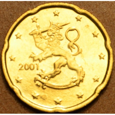 euroerme érme 20 cent Finnország 2001 (UNC)