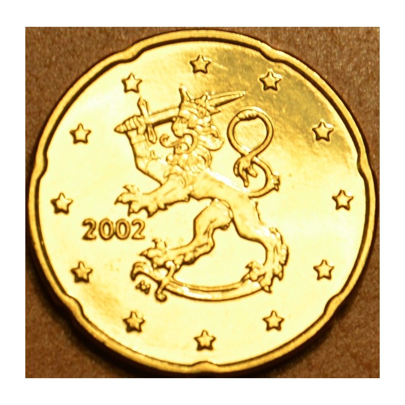 euroerme érme 20 cent Finnország 2002 (UNC)