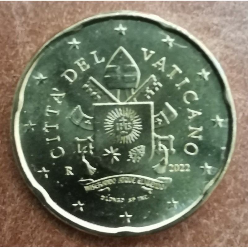 eurocoin eurocoins 20 cent Vatican 2022 (BU)