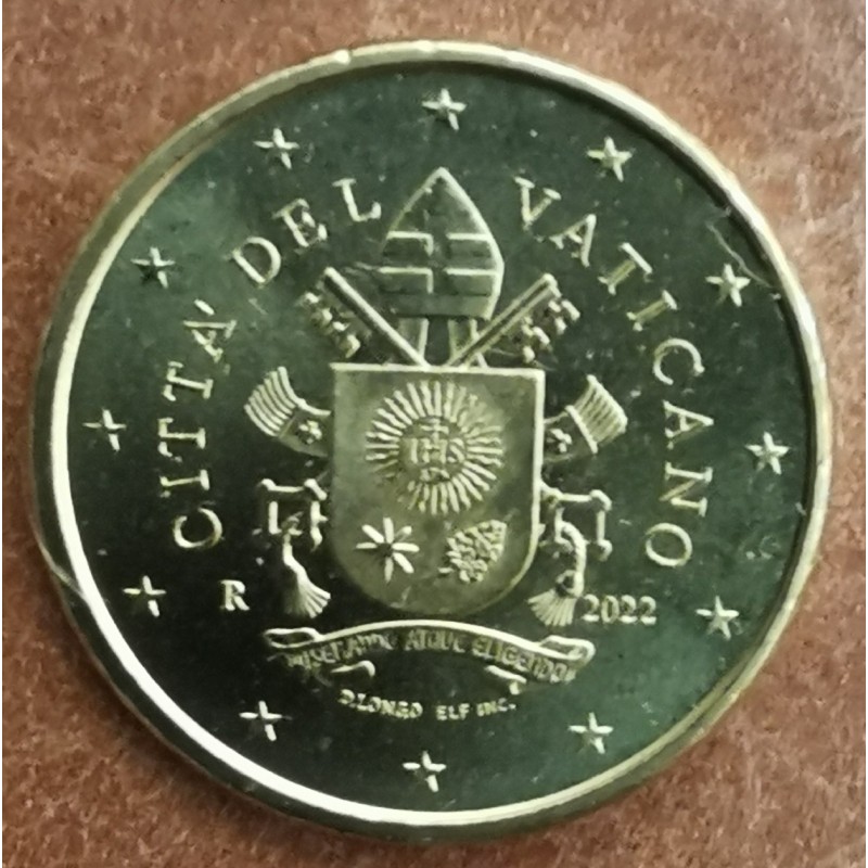 eurocoin eurocoins 50 cent Vatican 2022 (UNC)