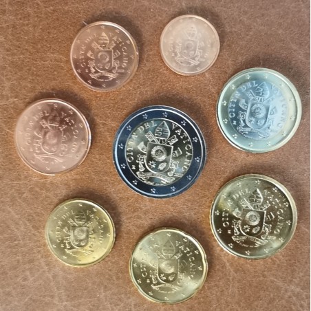 Euromince mince Vatikán 2020 sada 8 euromincí (BU)