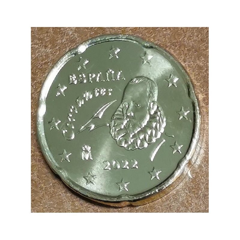 Euromince mince 20 cent Španielsko 2022 (UNC)