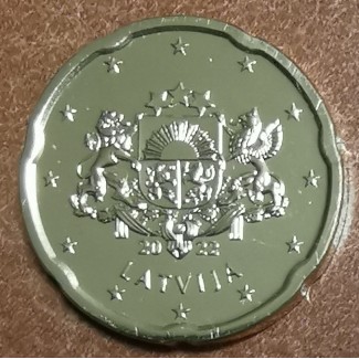 Euromince mince 20 cent Lotyšsko 2022 (UNC)