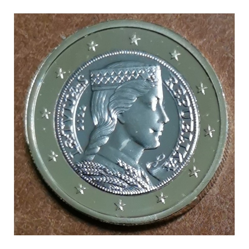 eurocoin eurocoins 1 Euro Latvia 2022 (UNC)