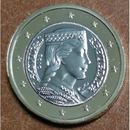 eurocoin eurocoins 1 Euro Latvia 2022 (UNC)